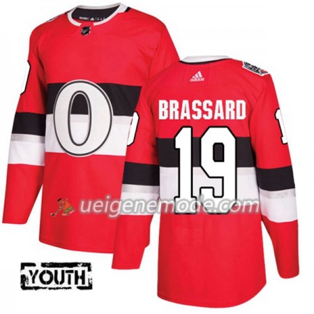 Kinder Eishockey Ottawa Senators Trikot Derick Brassard 19 Adidas 2017-2018 Red 2017 100 Classic Authentic